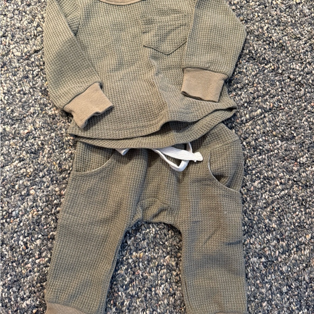 Little Bipsy Waffle Knit